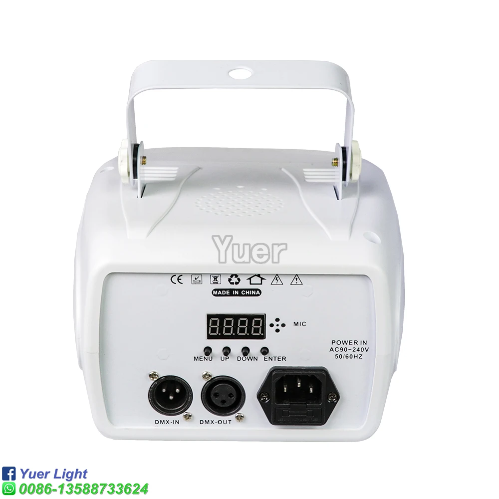 LED DMX Control RGBW Beam Strobe Effect Disco DJ Beam Stage Lighting Effect Disco Bar Light Wedding Butterfly Strobe Par Light