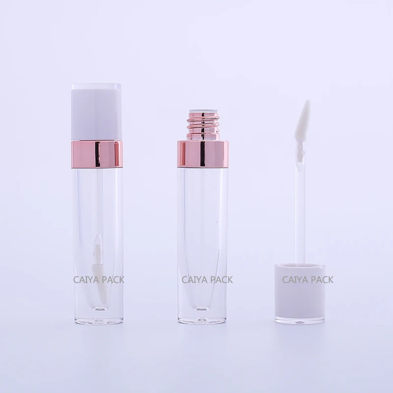 10pcs 100pcs Unique luxury cute white rose gold purple black pink clear empty lip gloss containers lip gloss tubes lip oil tubes 50pcs universal silicone cute bite cartoon animals usb data line cable winder protector cord cover case with clear bag packaging