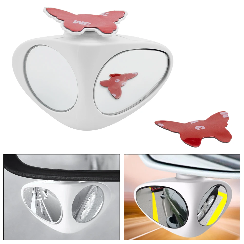 1 Pair Car Blind Spot Mirror Auto Rear View Convex Side Mirrors Car Parking Accessories for VW scirocco polo 6r passat b8 sharan