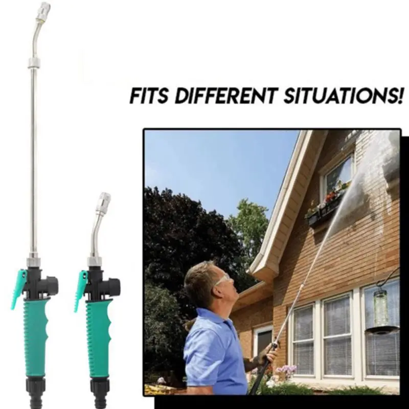 

11"/19''High Pressure Power Washer Spray Nozzle Water Gun Car Wash Garden Cleaning Irrigation Tool