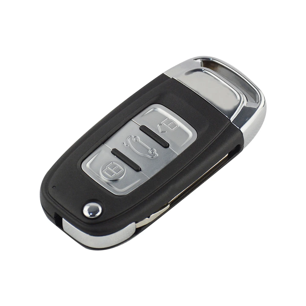 Модифицированный чехол для ключа флип Okeytech Volkswagen Golf 7 Beetle T5 T4 Caddy Bora Mk4 Polo Passat B5 B6 3