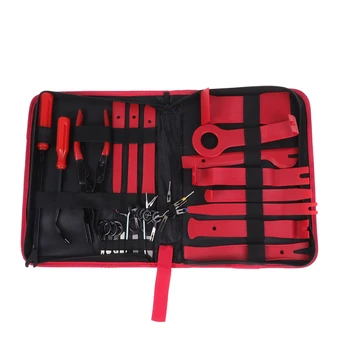 

32pcs Clip Removal Tool Interior Screwdriver Crowbar Maintenance Kit Panel Removal Tool Dash Install Tool For Motor Auto Vehicle
