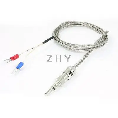

2M Cable Compression Spring Thermocouple K Type Temperature 400 Celsius