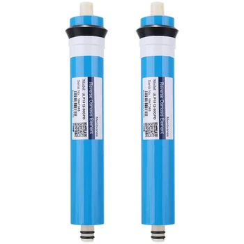 

HOT！-2Pcs ULP1812-50 Residential Water Filter 50 Gpd RO Membrane NSF Used for Reverse Osmosis System