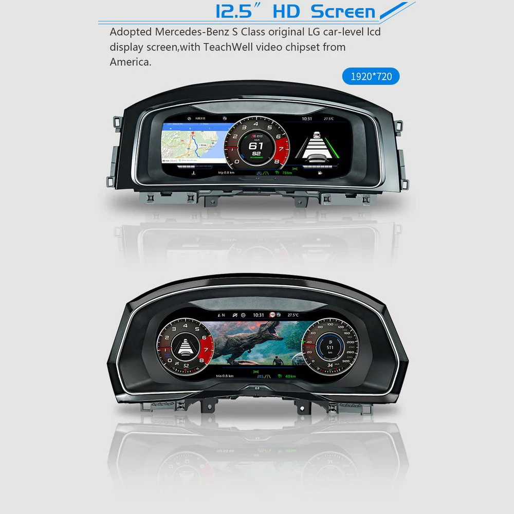 vw golf tft display screen factory