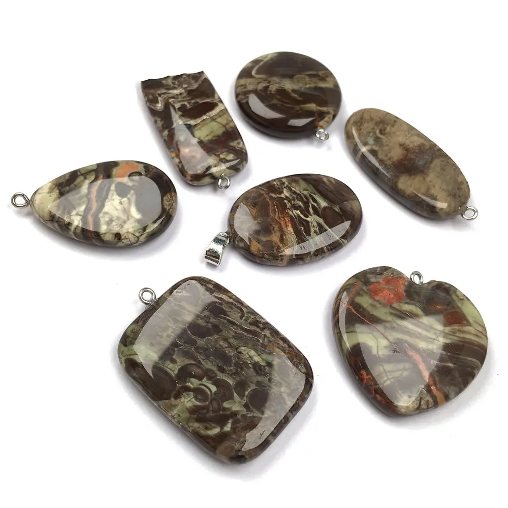 Natural Stone agates Pendant irregular shape Exquisite Pendants charms for Jewelry making DIY Necklaces Accessories size 20 35mm|Charms| - AliExpress
