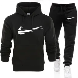 Moletons, calças, fato de treino masculino outono inverno, moda streetwear, roupa de desporto hip hop, roupa de homem, conjuntos de fatos masculinos, fatos de joggers