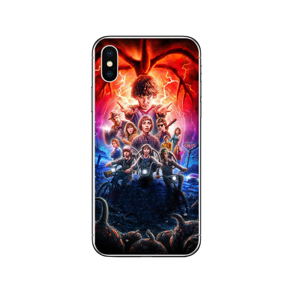 Чехлы для телефонов ciciber Stranger Things для iPhone 11 Pro Max, чехол для iPhone XR 8 7 6 6S Plus X XS Max 5S SE, мягкий чехол из ТПУ