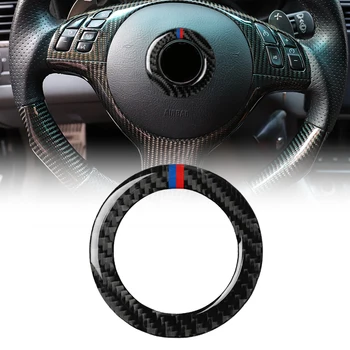 

Car Steering Wheel Center Sticker Trim Premium Black Durable High quality