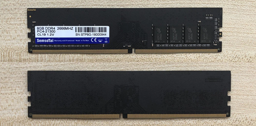 SemsoTai ram ddr4 4 ГБ 8 ГБ 16 ГБ 2400 МГц 2666 МГц CL = 17/19 PC4-19200/21300 1,2 в 288pin пожизненная гарантия память оперативная память ddr 4 Настольный