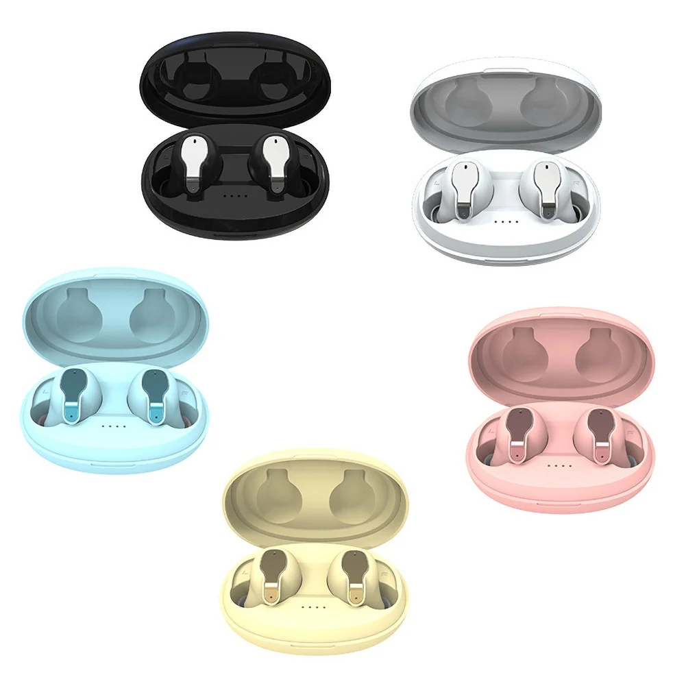 2021 XY 5 Bluetooth 5 0 TWS HiFi Stereo Wireless Earphones Music Sports Gaming Earbuds Charging Box Earphone With Mic For Phone