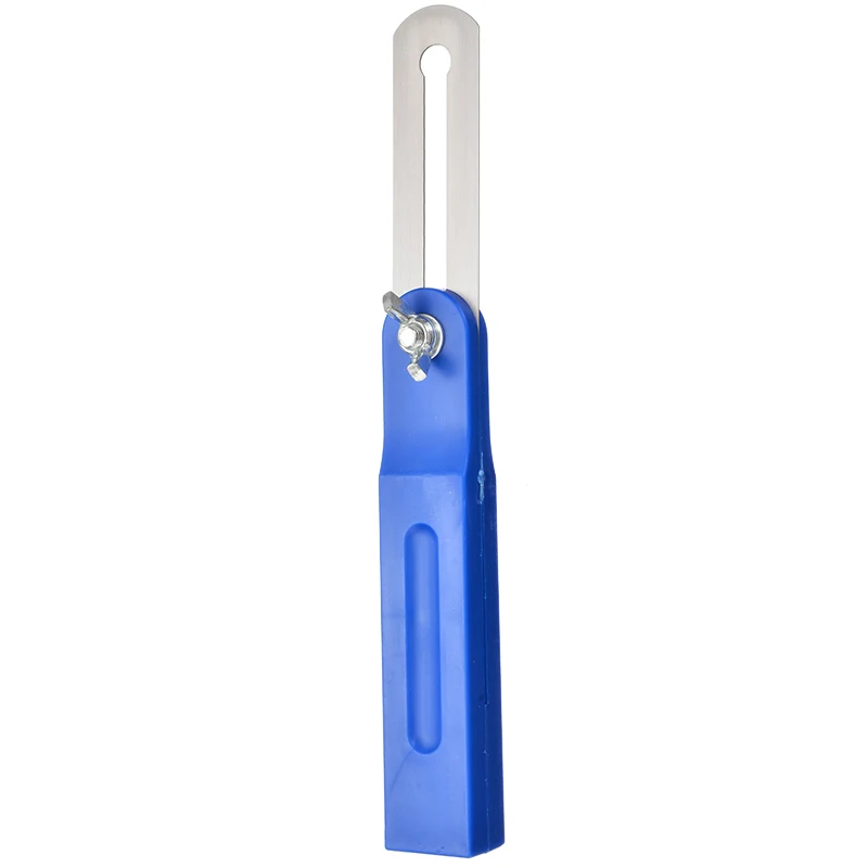 

8" Angle Ruler Gauges Sliding T-Bevel With Plastic Handle Adjustable Level Measuring Tool Wooden Marking Gauge