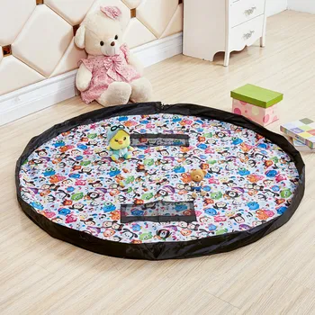 

Kids Lego Play Mat For Toy Storage Bag Outdoor Large Building Blocks Blanket Portable Children Toy Organizer Bag pf103010
