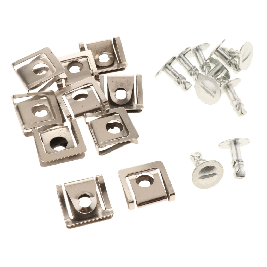 10pcs Auto Car Parts Panel Trim Clips Plastic Rivet Fasteners OEM：8D0805960