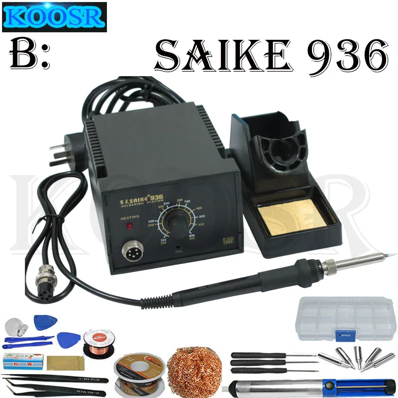 high quality SAIKE 936 solder station 50W Thermostatic Electric
