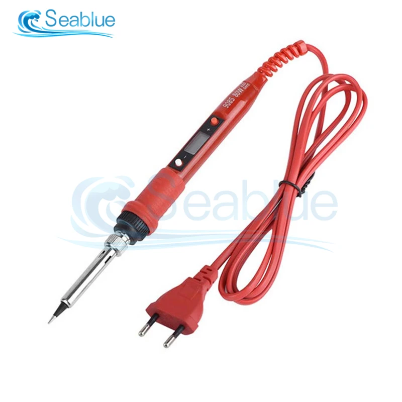soldering irons & stations 110V 220V 80W LCD Digital Electric Soldering Iron 908S Adjustable Temperature Welding Solder Iron Quality Soldering Iron Tips electric soldering iron Welding Equipment