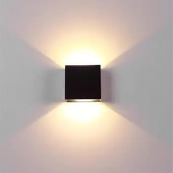 

2pcs 7W Modern Simple LED Bedside Wall Lamp Creative Corridor Stair Light