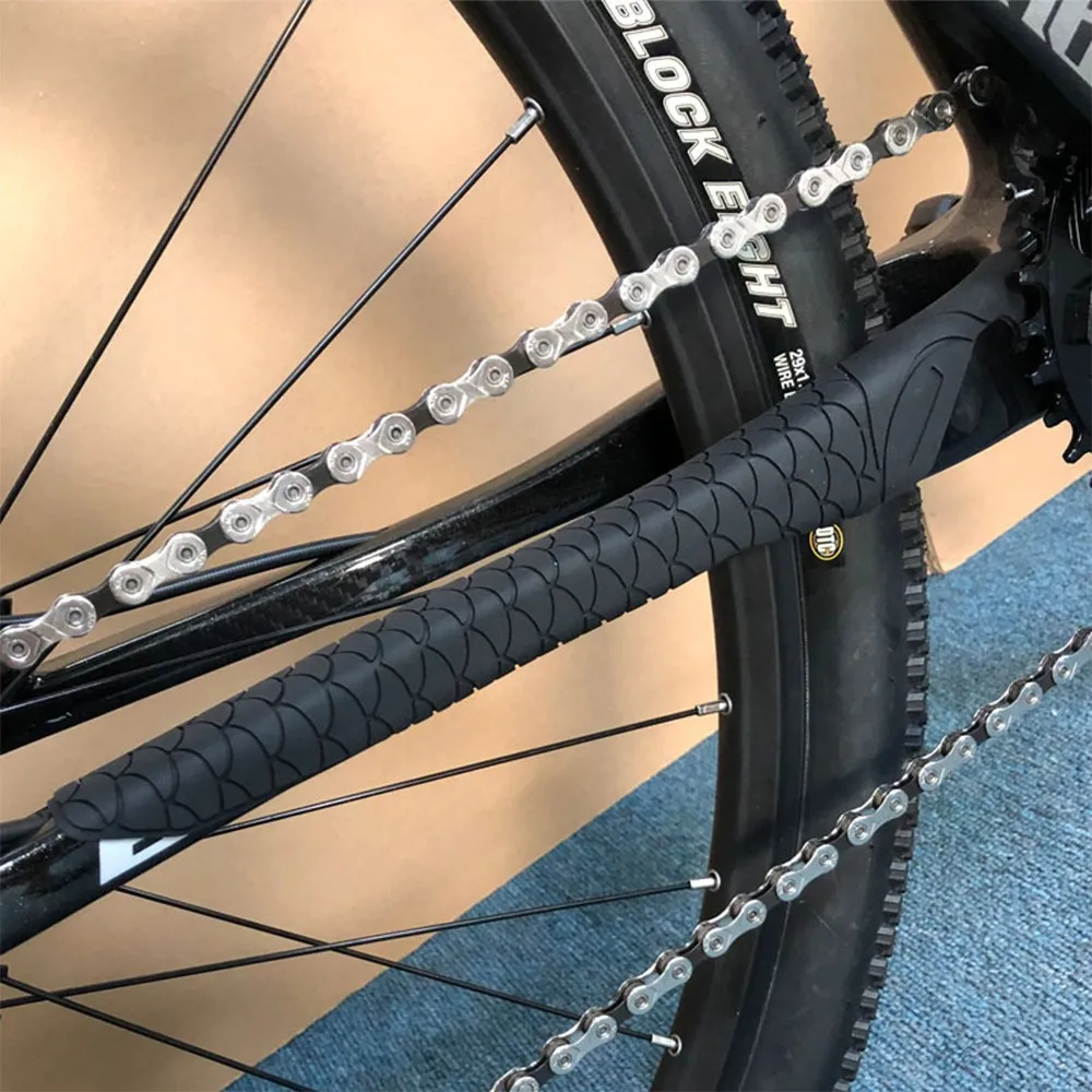 3D Silicone MTB Road Frame Scratch-Resistant Protector MTB Bike Chain Posted Guards Bicycle Care Guard Cover Cycling Accessories 3D Silicone MTB Road Frame Scratch-Resistant Protector MTB Bike Chain Posted Guards Bicycle Care Guard Cover Cycling Accessories