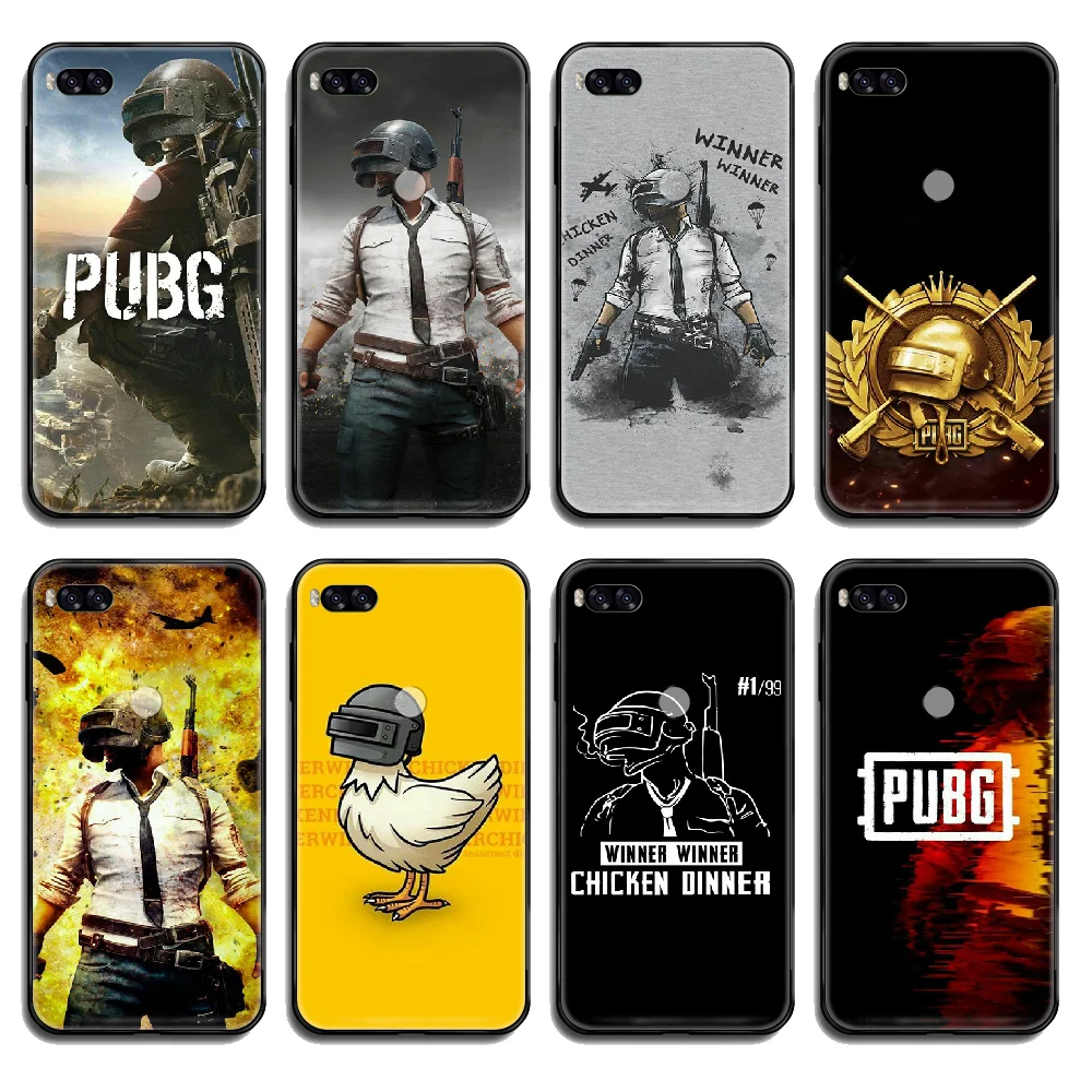 PUBG winner курица ужин чехол для телефона Корпус Xiaomi Redmi Mi Note 3 5 6 8 9 A1 2 Max3 Mix2 X SE Lite Pro