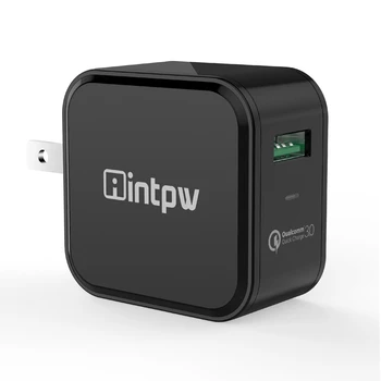 

5V 3.6A 18w Adaptive Fast Wall Charger Single Port USB Quick Charger US Plug Fast Charging QC3.0 USB Travel Mobile Phone Charger