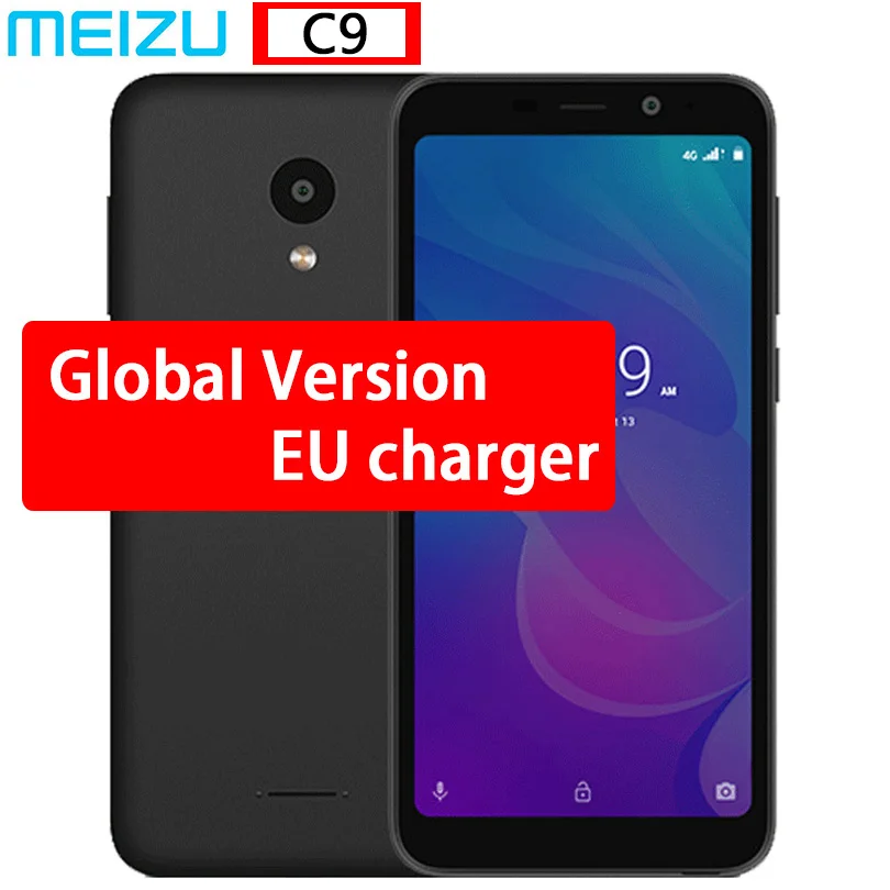 Оригинальный смартфон Meizu C9 M9C глобальная версия четырёхъядерный 2 ГБ 16 полный