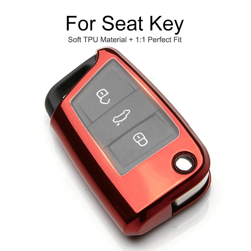 Tpu Car Key Cover Case For Seat Arona Leon 2 Mk2 Mk3 St Toledo Alhambra