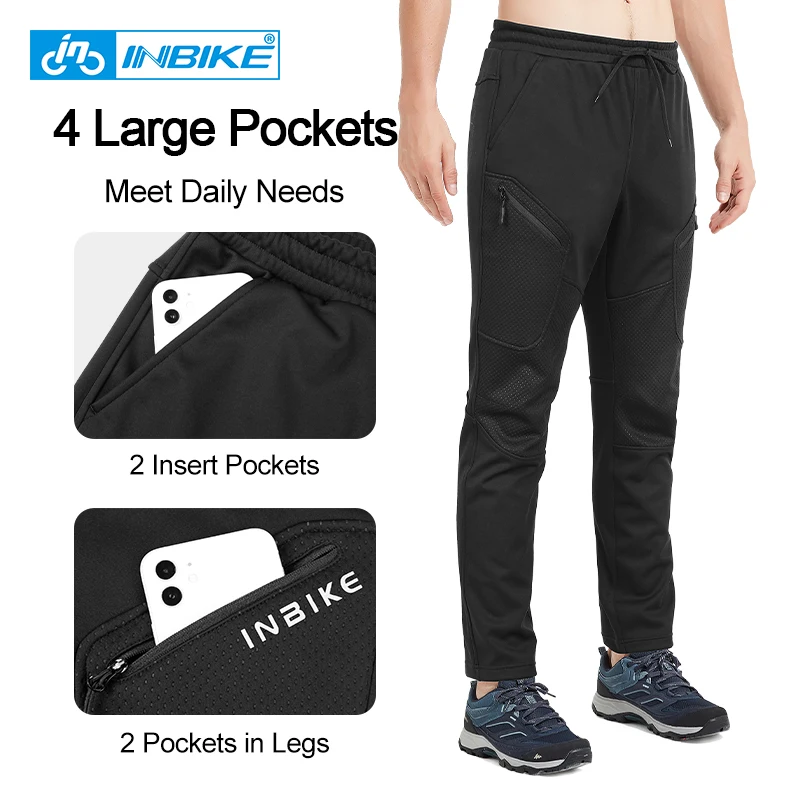 INBIKE Winter Cycling Pants for Men 