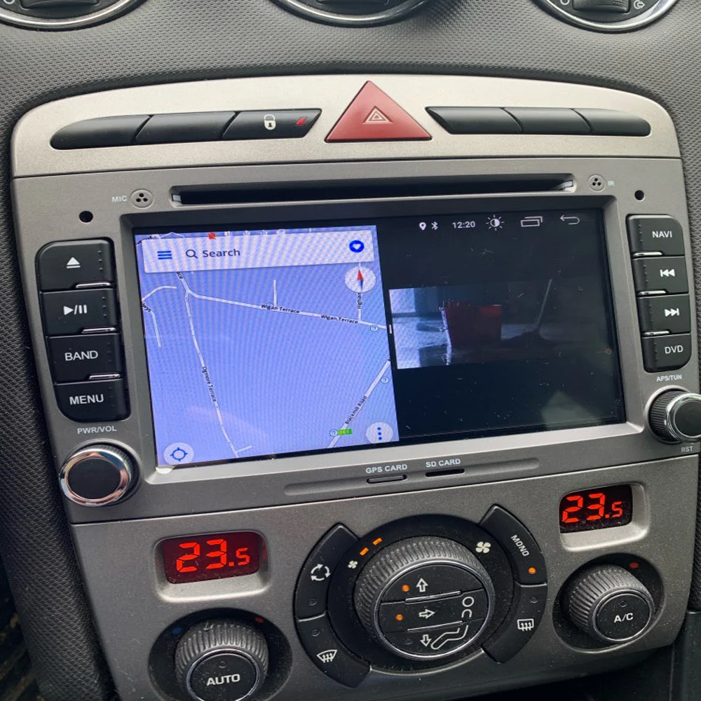 IPS 8/4 Core PX6 Android 10 OS специальный автомобильный DVD для Peugeot 408 2010 2011 и 308 I (T7) 2008 с