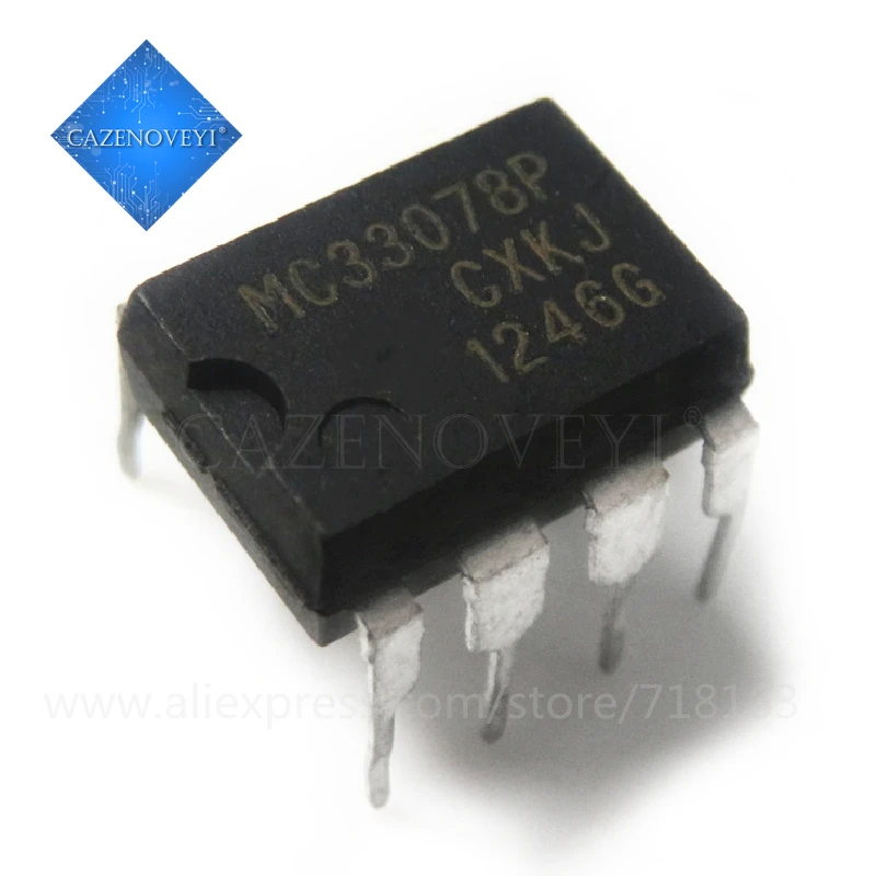 10pcs/lot MC33078P MC33078 DIP 8 In Stock|Integrated Circuits| - AliExpress
