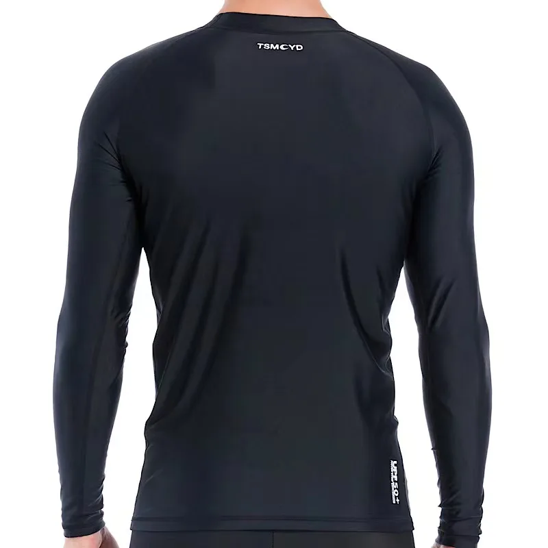 PISIQI Herren UV-Schutz Rashguard – UPF 50+, Lang Produktbild-Vorschau 5