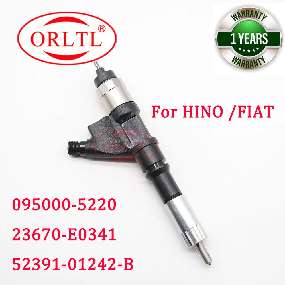 

ORLTL 23670-E0341 52391-01242-B 095000-5220 Diesel Auto Common Rail Injection 0950005220 for HINO 700-SERIES FIAT Ducato 2.2L