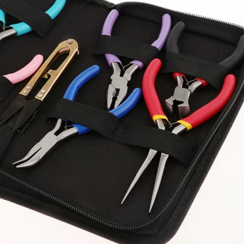 

9pcs Versatile Mini Pliers Scissor Repair Beading Design Crafting Art