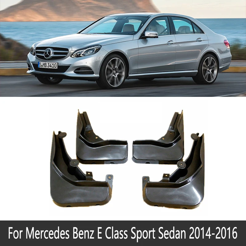 Брызговик для Mercedes Benz E Class W212 W213 2010~ Fender брызговик Всплеск закрылки аксессуары для брызговиков 2011 2012 2013 300 350 - Название цвета: Sport 14-16 W212