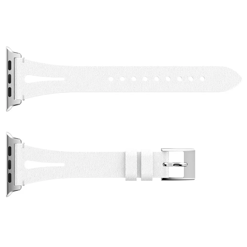 Ремешок из натуральной кожи для Apple Watch 38 мм 42 мм iWatch 4 полосы 44 мм 40 мм браслет ремешок для Apple Watch 4 3 2 1