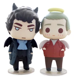 Poupée de détective Sherlock Watson Q, figurine de dessin animé mignon Sherlock, modèle de collection, voiture, ornement, cadeau d'anniversaire 