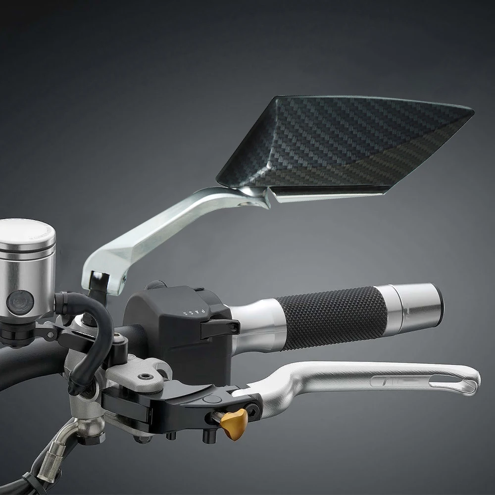 

Motorbike Carbon Rearview Mirrors CNC Aluminum Motorcycle mirror For DUCATI Scrambler Diavel Dark Streetfighter Hypermotard SP