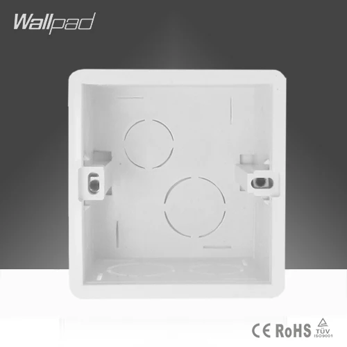Plastic Wall Plate Wall Switch Socket Mount Junction Box type 86 Switch Cassette enclosure flush box for Big base back switch
