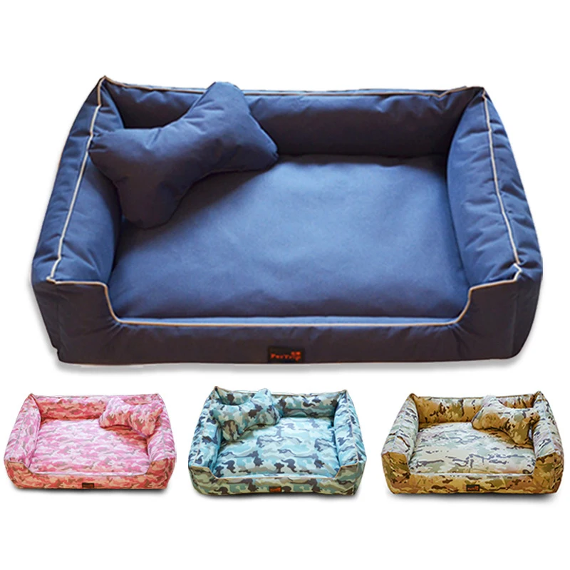 

Dog Bed Mat House Pad Warm Winter Pet House Nest Dog Stripe Bed With Kennel For Small Medium Dogs Plush Cozy Nest Detachable