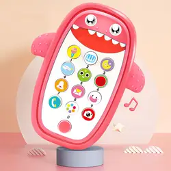 Дети моделирование мобильный телефон игрушка образовательные музыкальные Обучающие игрушки экологически чистые материалы для детей