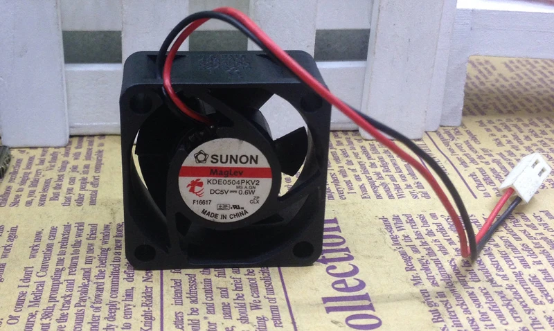 Оригинальный 2-проводный охлаждающий вентилятор SUNON KDE0504PKV2 MS.A.GN DC 5 В 0 6 Вт 40*40*20 мм |