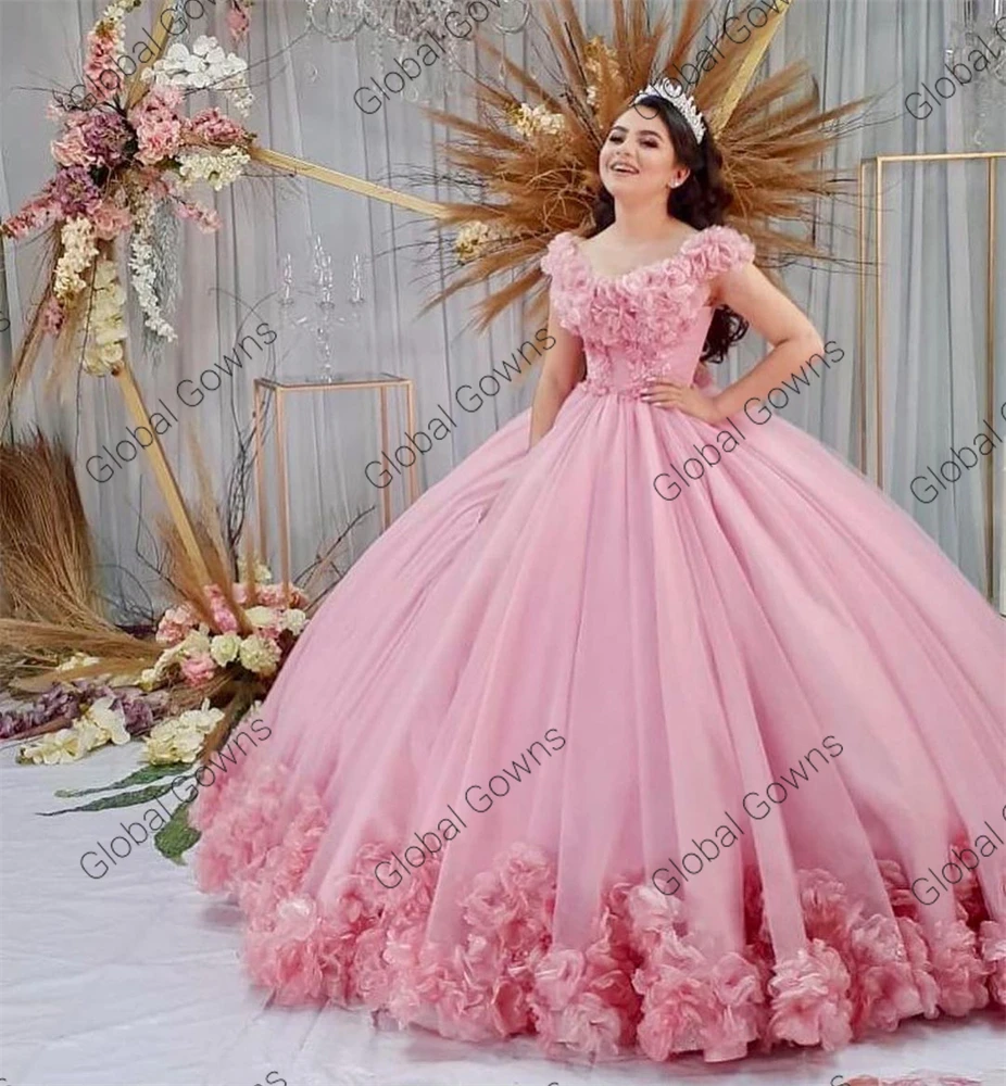 Gaun Vestidos De|Quinceanera Dresses 