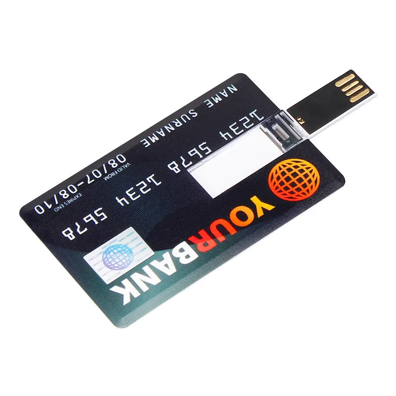 XIWANG горячая Распродажа USB флеш-накопитель Кредитная карта 128 Гб 64 ГБ 32 ГБ 16 ГБ 8 ГБ 4 ГБ USB 2,0 флеш-накопитель портативный HSBC карты лучший подарок