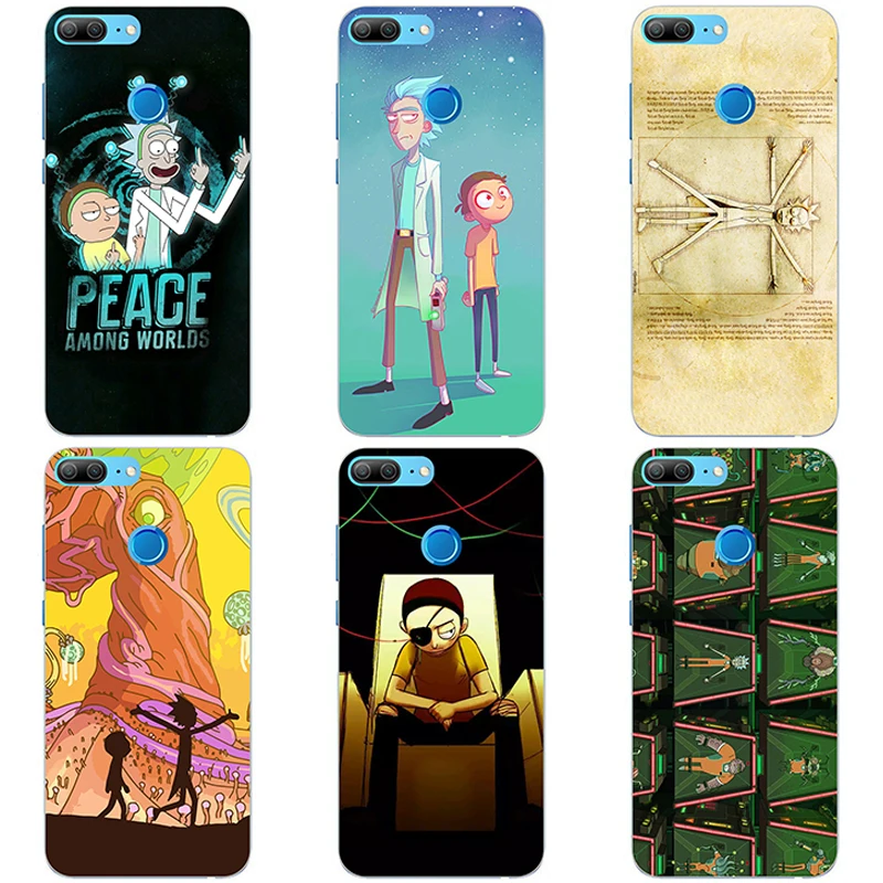

Rick and Morty Custom DIY Phone Case For Huawei Honor 7A DUA-L22 AUM-L29 7C AUM-L41 7c Pro LND-L29 Y5 Y6 Y7 Prime 2018 Capa