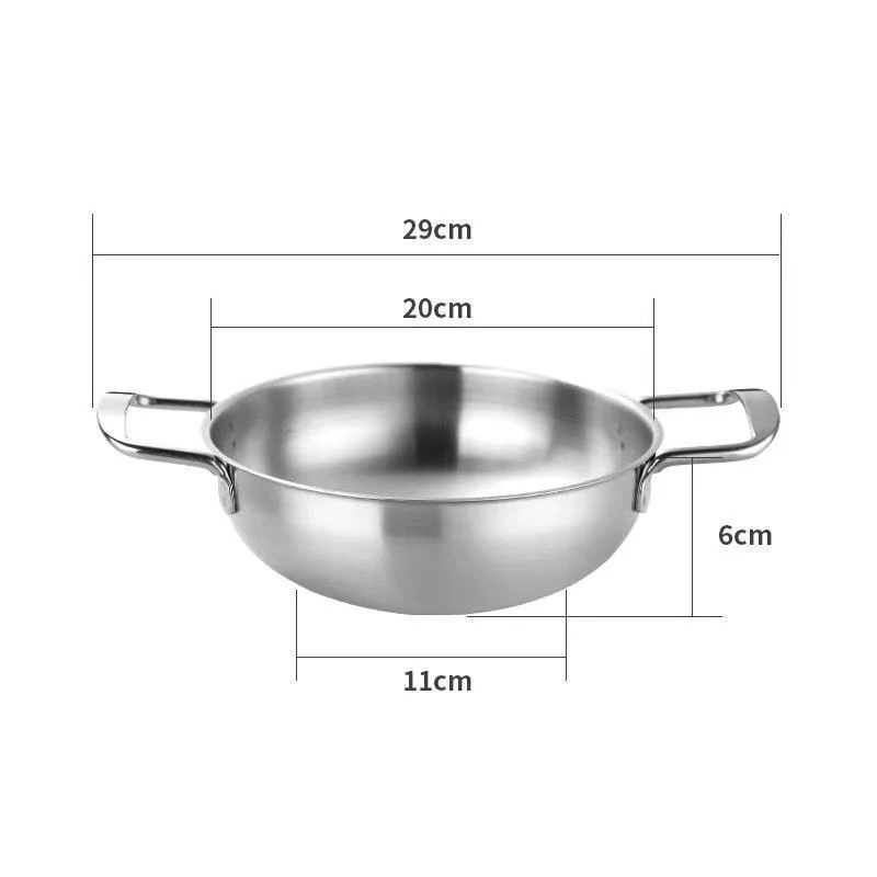 Korean Style Seafood Pot Stainless Steel Ramen Pot - Temu