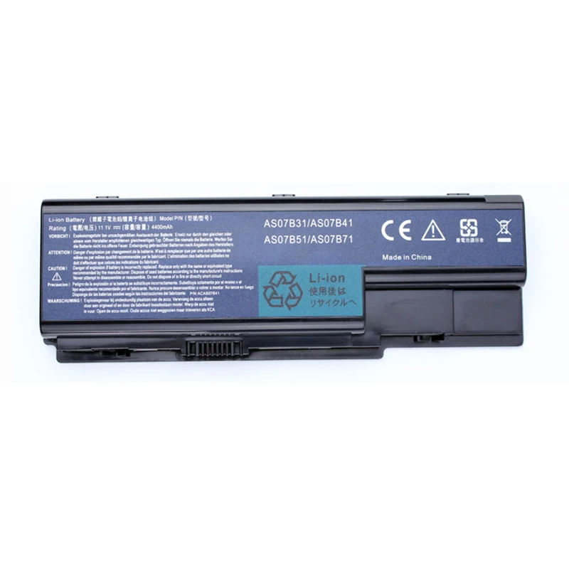 Аккумулятор для ноутбука HanGreat AS07B51 4400 мАч Acer Aspire 5920 5920G 5930 5930G 5935G AS07B31 AS07B32 AS07B71 AS07B61