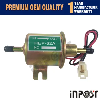

HEP-02A 12V For Car Carburetor Motorcycle ATV Universal Electric Fuel Pump Low Pressure Bolt Fixing Wire Diesel Petrol Gasoline
