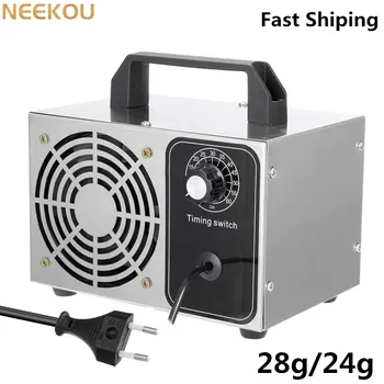 

NEEKOU 28g/h 24g 220V Ozone Generator Ozone Machine Air Purifier Timing O3 Air Cleaner Air Disinfection Purifier Clean processor