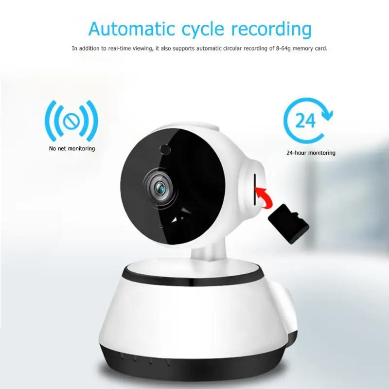 ALLOYSEED 720 P HD Wifi IP камера сетевая инфракрасная ночное видение беспроводная детский