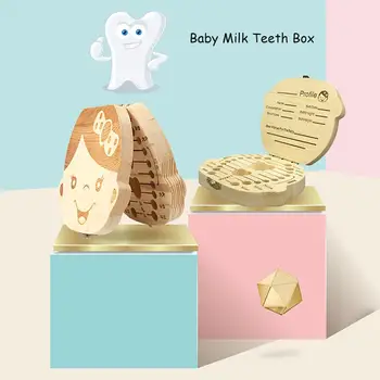 

Baby Milk Teeth Box Personality Baby Teeth Box Tooth Saver Design for Kids Deciduous Teeth Collection Tooth Holder Tooth Fairy