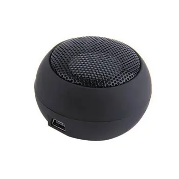 

Mini speaker Music Player Stereo 3.5mm Jack Hamburg Mini Audio Portable Telescopic Speakers Plug-in PC Type Phones For Smar I7A3